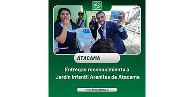 Arenitas de Atacama sala cuna Fundación Integra Caldera