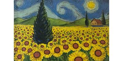 Girasoles de Elqui sala cuna JUNJI Vicuña