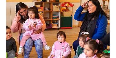 Los Naranjitos sala cuna JUNJI Peumo