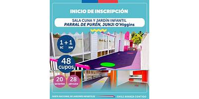 Pasitos sala cuna JUNJI Parral