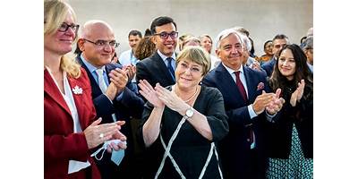 Presidenta Michelle Bachelet sala cuna JUNJI San Rosendo