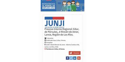 Rincon de Amor sala cuna JUNJI Lanco