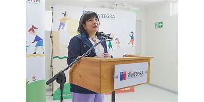 Teresita Domínguez sala cuna Fundación Integra Angol